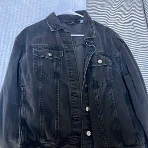 H&M Black Denim Jacket